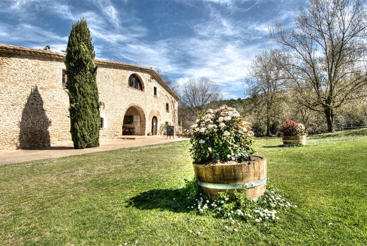 Mas Pages Hostel Sant Esteve De Guialbes Kültér fotó